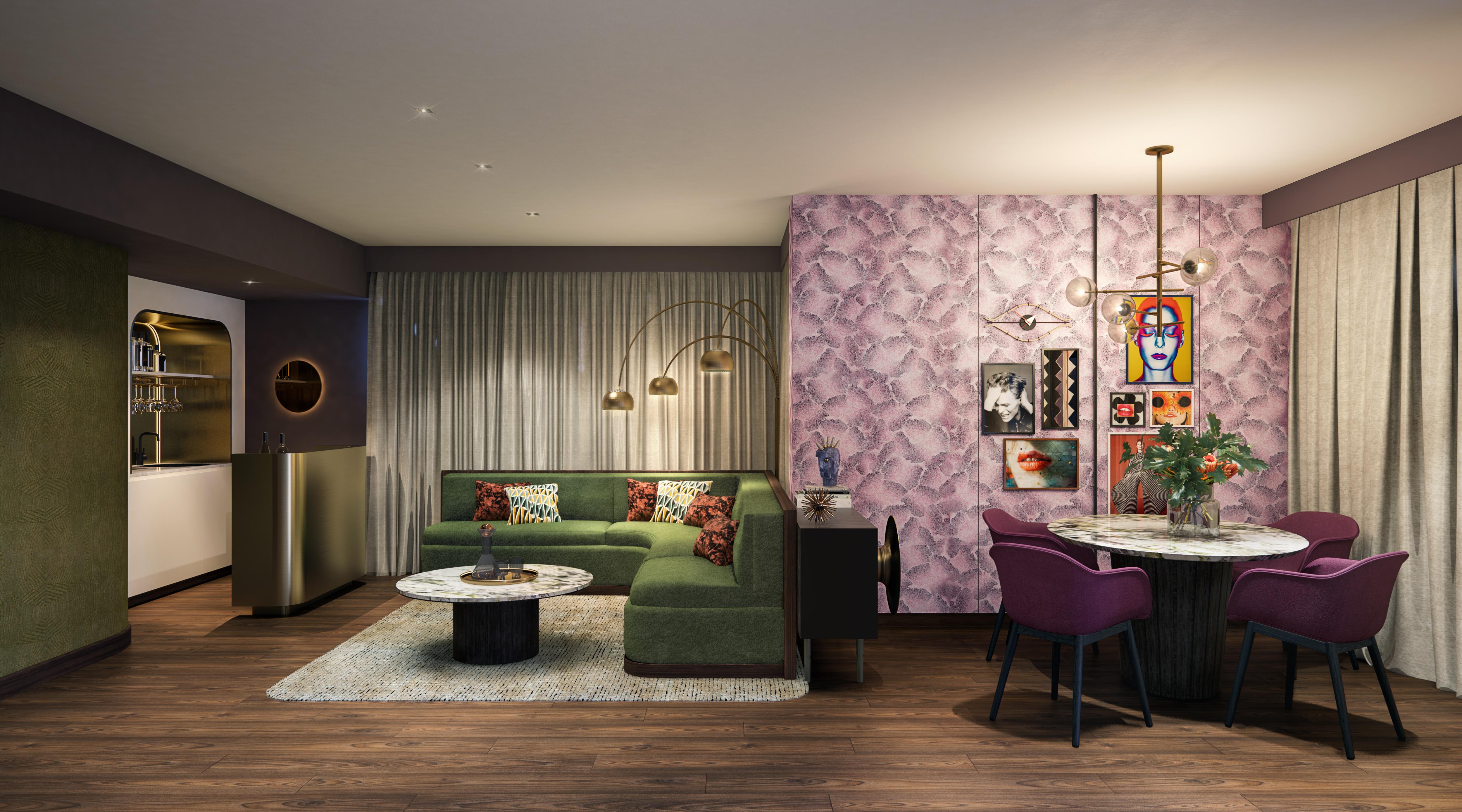 Ovolo The Valley Брісбен Екстер'єр фото The interior of a typical apartment