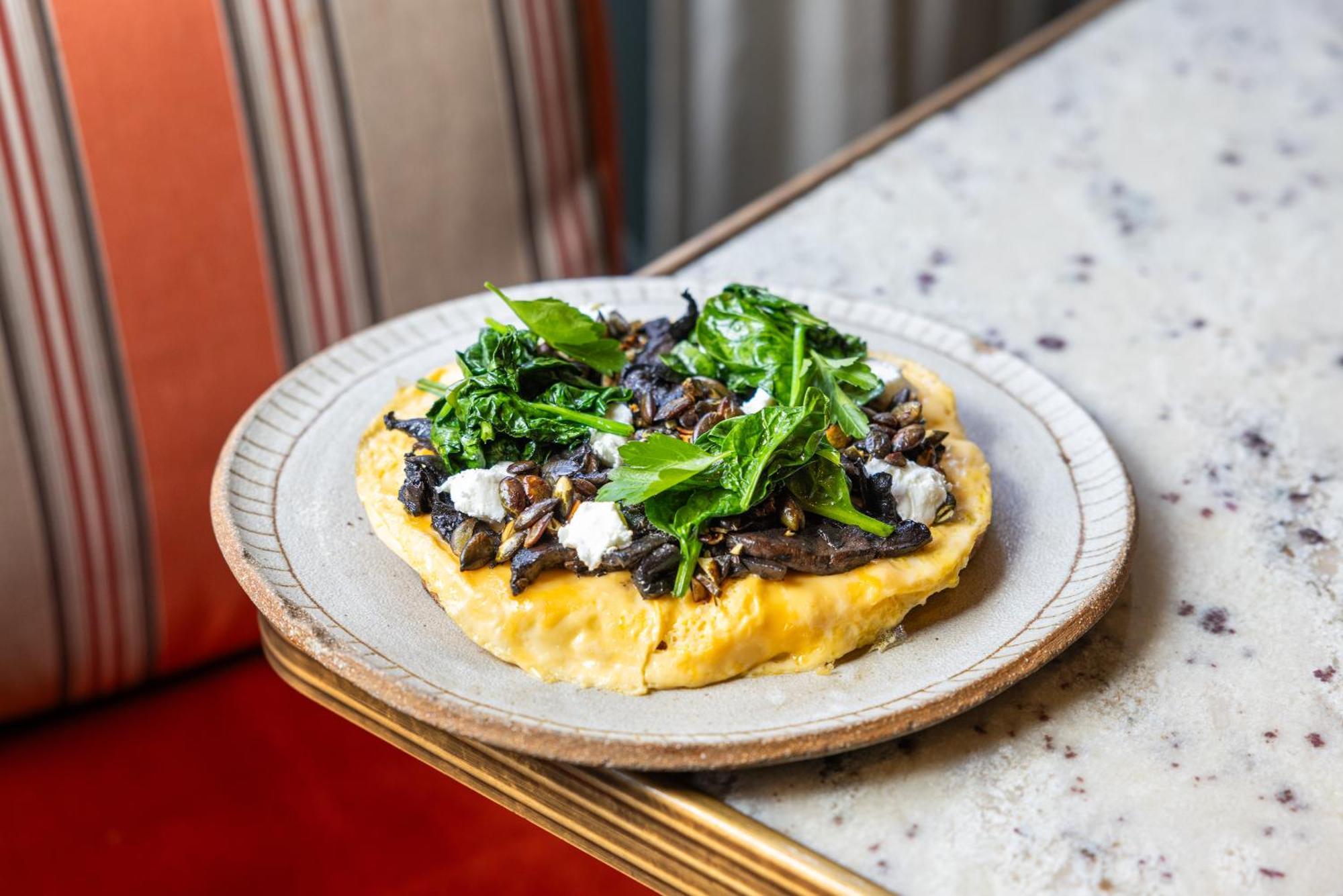 Ovolo The Valley Брісбен Екстер'єр фото A mushroom and kale omelette